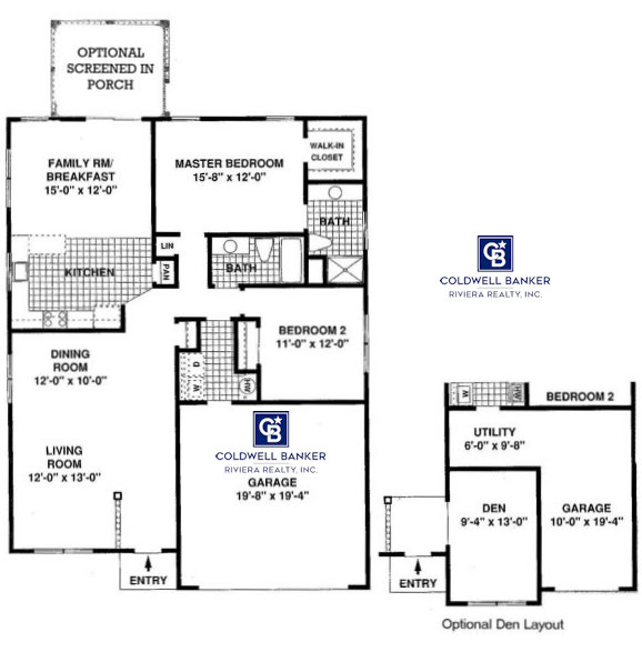 Floor Plan Baregat Model Home heritage bay