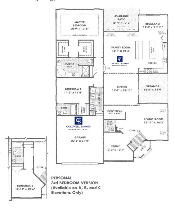 Floor Plan Montauk Model Home