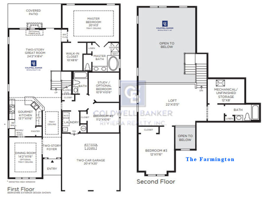 Farmington Home Floor Plan Sea Breeze at Lacey