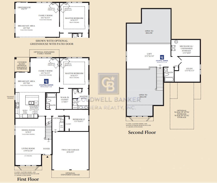 Linwood Home Floor Plan Sea Breeze at Lacey NJ