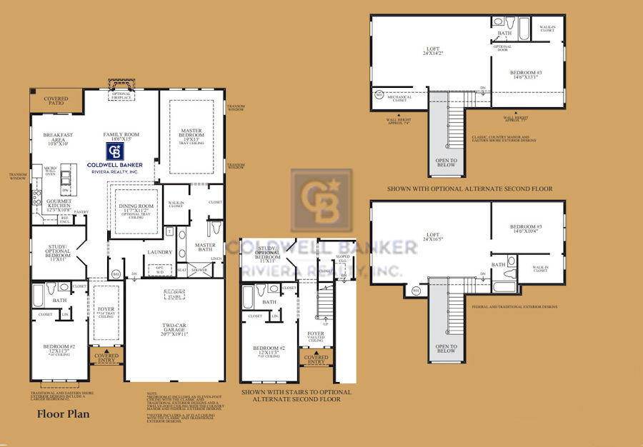 Binghamton Model Home Floor Plan