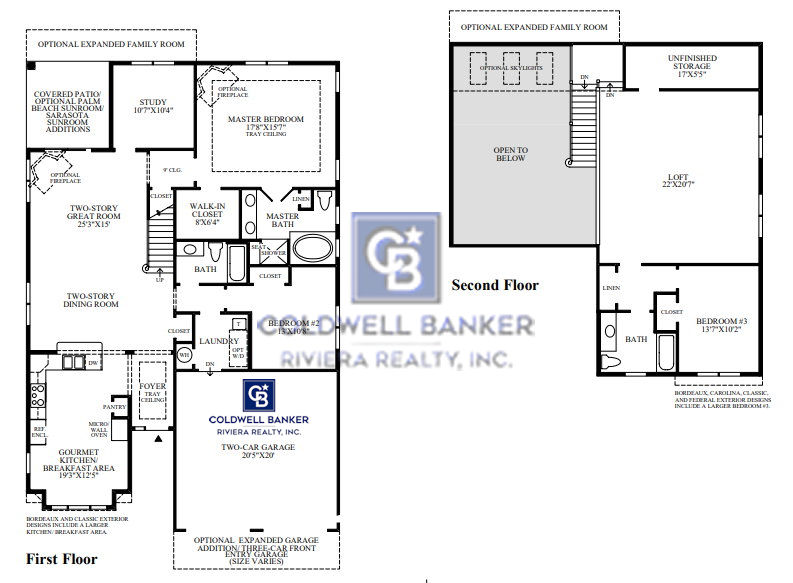 Floor Plan Stockton Model Sea Breeze at Lacey