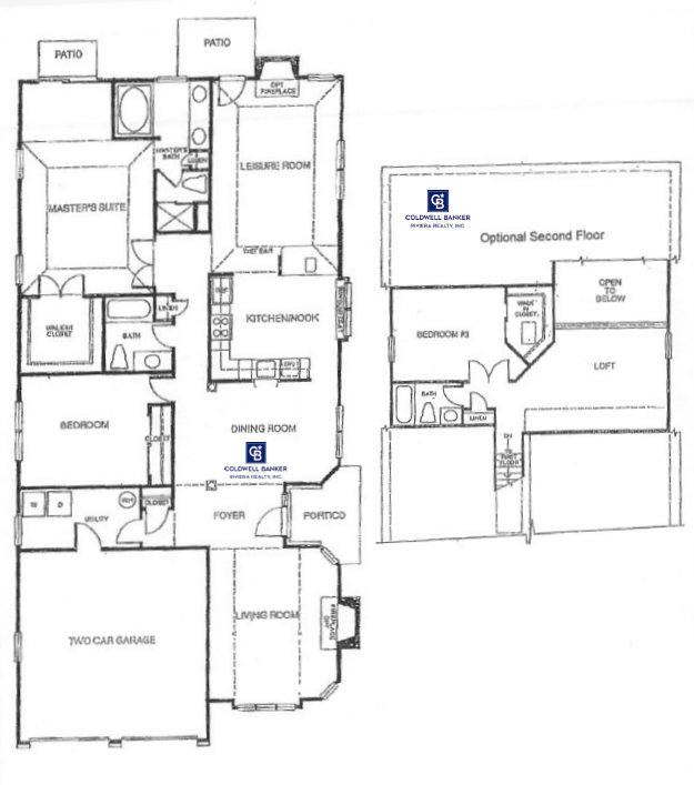 Floor Plan Turnberry Model greenbriar woodland