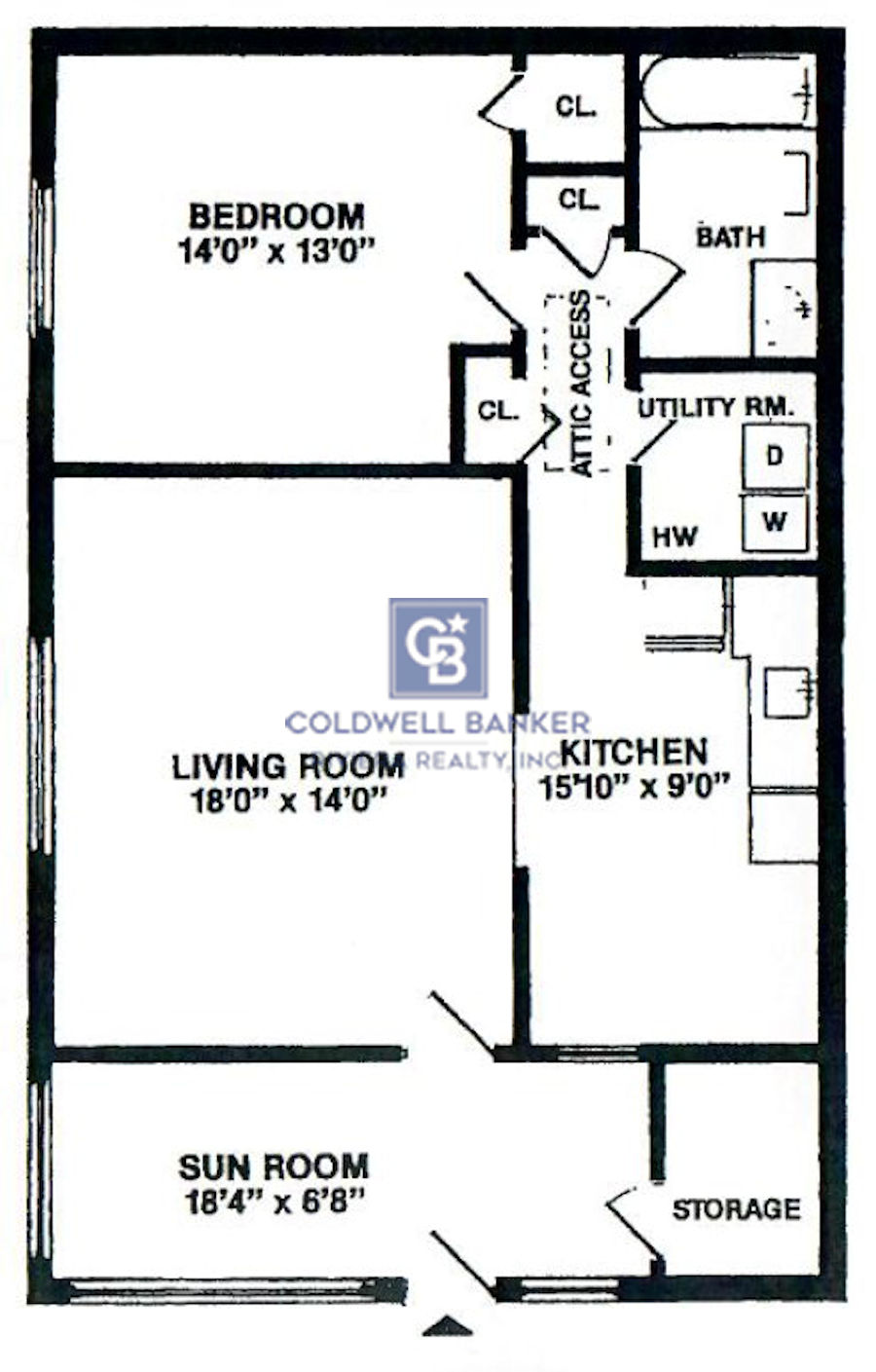 Edgewood I Floor Plan Crestwood Village