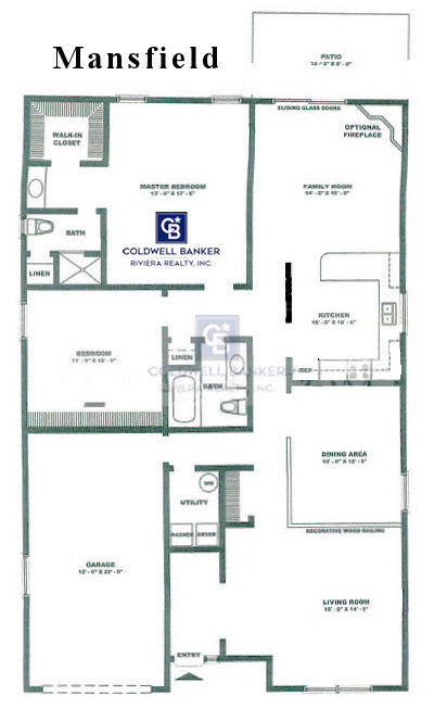 Floor Plan Everest Model Home Greenbriar II Brick NJ