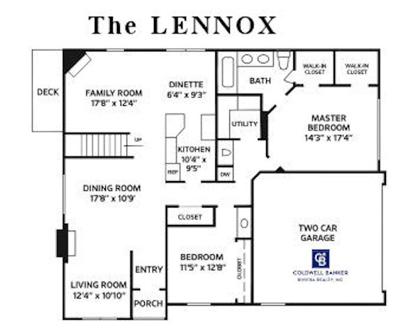 Lennox Model Floor Plan