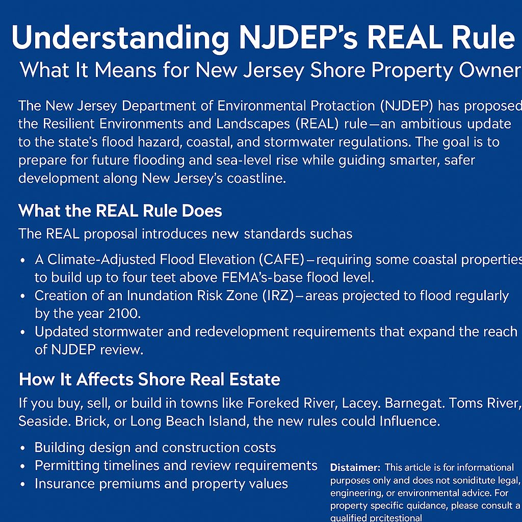 NJ REAL Rule Overview