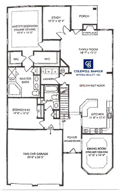 Floor Plan Rhapsody Model Home
