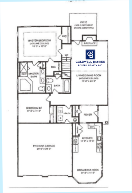 Floor Plan the Sonata in Horizons at Barnegat