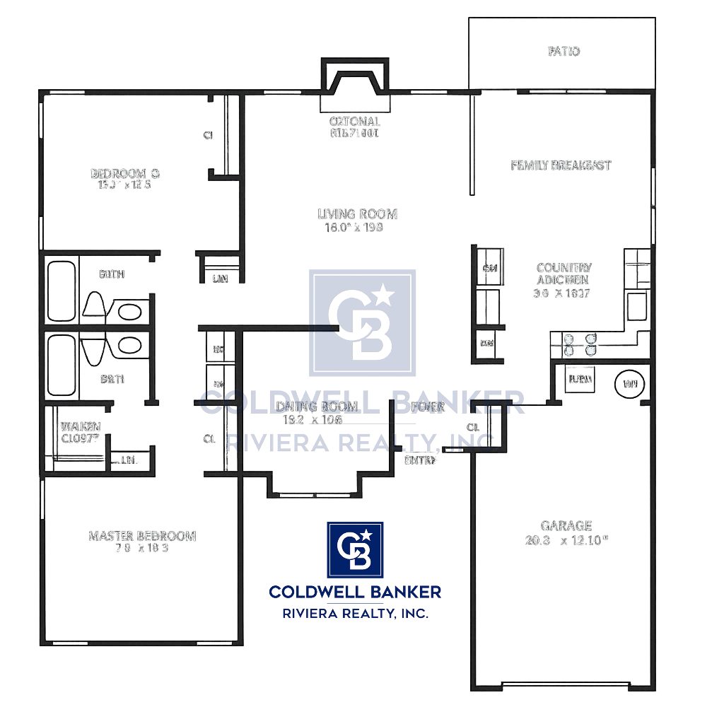 Elton Model Floor Plan Pheasant Run